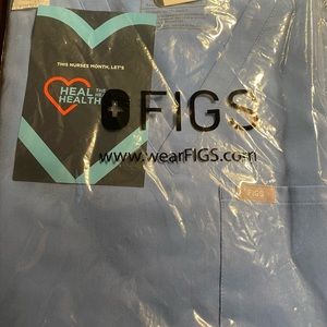 New, Never Worn Cecil Blue Figs scrubs